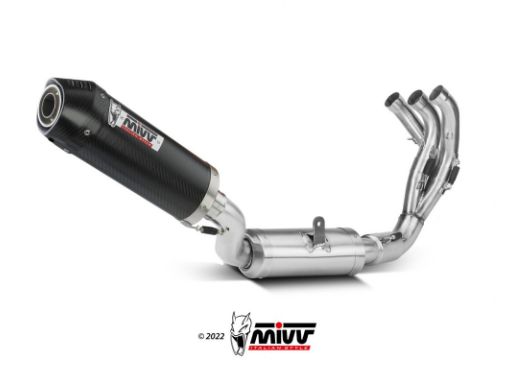 MIVV Y.069 YAMAHA TRACER 9 / GT / GT+ (2021 - ) Full System Exhaust "OVAL" (Carbon + Carbon Cap; approved) – Accessories in the 2WheelsHero Motorcycle Aftermarket Accessories and Parts Online Shop