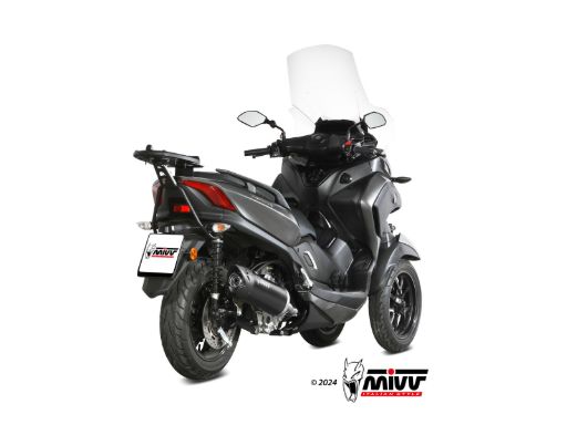 MIVV MV.YA.0006 YAMAHA TRICITY 300 (2021 - ) Slip On Exhaust "MOVER" (Black; approved) – Accessories in the 2WheelsHero Motorcycle Aftermarket Accessories and Parts Online Shop