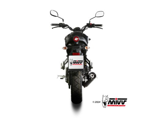 MIVV Y.075 YAMAHA XSR 125 (2022 -) Full System Exhaust "HR-1" (ALUMINIUM BACKPLATE; approved) – Accessories in the 2WheelsHero Motorcycle Aftermarket Accessories and Parts Online Shop