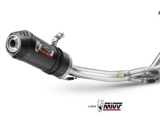 MIVV Y.054 YAMAHA XSR 900 (2016 - 2020) Full System Exhaust "OVAL" (Carbon + Carbon Cap; approved) – Accessories in the 2WheelsHero Motorcycle Aftermarket Accessories and Parts Online Shop