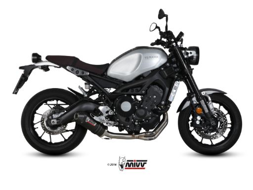 MIVV Y.054 YAMAHA XSR 900 (2016 - 2020) Full System Exhaust "OVAL" (Carbon + Carbon Cap; approved) – Accessories in the 2WheelsHero Motorcycle Aftermarket Accessories and Parts Online Shop