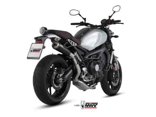 MIVV Y.056 YAMAHA XSR 900 (2016 - 2020) Full System High Exhaust "GHIBLI" (Black; approved) – Accessories in the 2WheelsHero Motorcycle Aftermarket Accessories and Parts Online Shop
