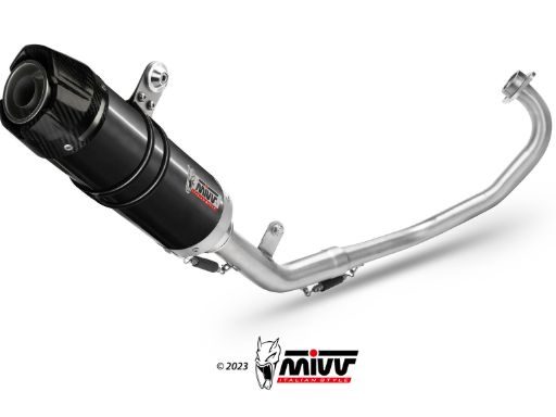 MIVV Y.047 YAMAHA MT-125 / YZF R125 (2014 - 2019) Full System Exhaust "GP" ( Black + Carbon Cap; approved) – Accessories in the 2WheelsHero Motorcycle Aftermarket Accessories and Parts Online Shop