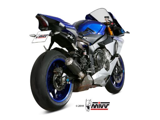 MIVV Y.050 YAMAHA YZF 1000 R1 (2015 - 2022) SLIP-ON Exhaust "MK3" (Carbon; approved) – Accessories in the 2WheelsHero Motorcycle Aftermarket Accessories and Parts Online Shop
