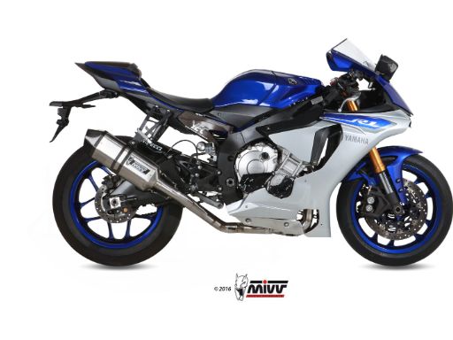 MIVV R.YA.0010 YAMAHA YZF 1000 R1 (2015 - 2022) Exhaust "Full System" (Titanium; not approved) – Accessories in the 2WheelsHero Motorcycle Aftermarket Accessories and Parts Online Shop