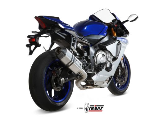 MIVV X.YA.0010 YAMAHA YZF 1000 R1 (2015 - 2022) Exhaust "Full System" (Stainless Steel; not approved) – Accessories in the 2WheelsHero Motorcycle Aftermarket Accessories and Parts Online Shop