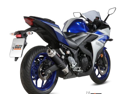 MIVV Y.048 YAMAHA YZF R3 / R25 (2015 - ) Slip On Exhaust "GP" (Carbon; approved) – Accessories in the 2WheelsHero Motorcycle Aftermarket Accessories and Parts Online Shop