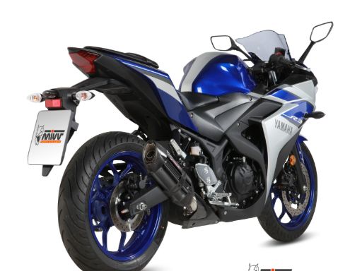 MIVV Y.048 YAMAHA YZF R3 / R25 (2015 - ) Slip On Exhaust "SUONO" (Black; approved) – Accessories in the 2WheelsHero Motorcycle Aftermarket Accessories and Parts Online Shop