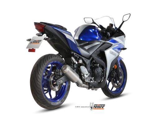 MIVV X.YA.0008 YAMAHA YZF R3 / MT-03 (2015 - ) Full System Exhaust "Full System" (Stainless Steel; not approved) – Accessories in the 2WheelsHero Motorcycle Aftermarket Accessories and Parts Online Shop