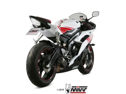 MIVV Y.021 YAMAHA YZF 600 R6 (2006 - 2016) SLIP-ON Exhaust "MK3" (Carbon; approved) – Accessories in the 2WheelsHero Motorcycle Aftermarket Accessories and Parts Online Shop