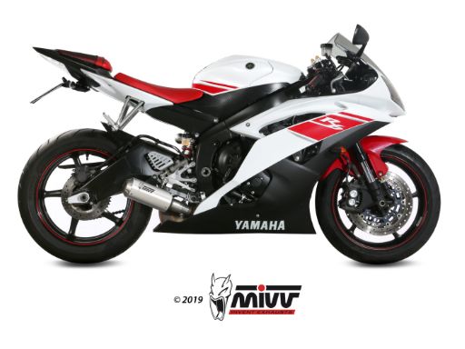 MIVV Y.021 YAMAHA YZF 600 R6 (2006 - 2016) SLIP-ON Exhaust "MK3" (Stainless Steel; approved) – Accessories in the 2WheelsHero Motorcycle Aftermarket Accessories and Parts Online Shop