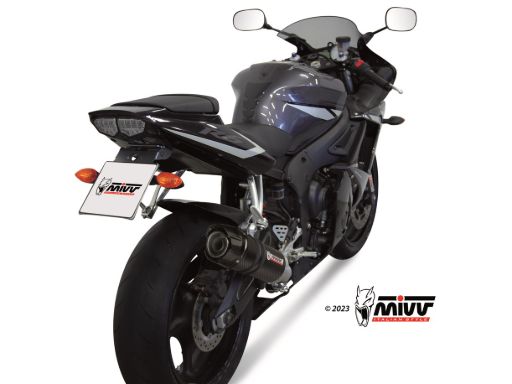 MIVV Y.013 YAMAHA YZF 600 R6 (2003 - 2005) SLIP-ON Exhaust "GP" (carbon + Carbon Cap ; approved) – Accessories in the 2WheelsHero Motorcycle Aftermarket Accessories and Parts Online Shop