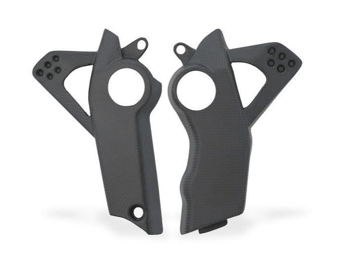 ZA241 - CNC RACING Ducati DesertX (2022+) Carbon Frame Side Lower Covers – Accessories in the Factory Racing Motorcycle Aftermarket Accessories and Parts Online Shop