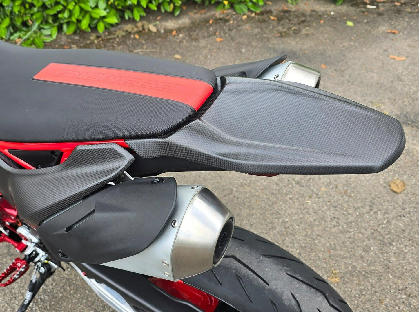 ZA278 - CNC RACING Ducati Hypermotard 698 Mono (2024+) Carbon Tail – Accessories in the Factory Racing Motorcycle Aftermarket Accessories and Parts Online Shop