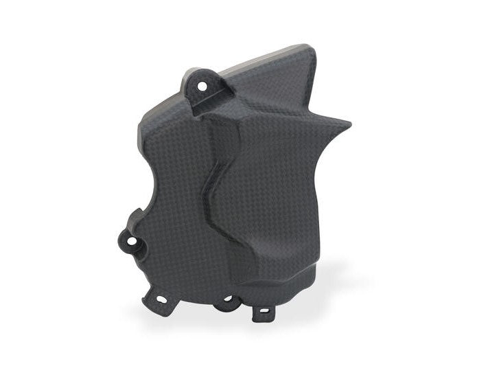 ZA281 - CNC RACING Ducati Hypermotard 698 Mono (2024+) Carbon Front Sprocket Cover – Accessories in the Factory Racing Motorcycle Aftermarket Accessories and Parts Online Shop