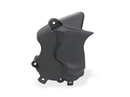 ZA281 - CNC RACING Ducati Hypermotard 698 Mono (2024+) Carbon Front Sprocket Cover – Accessories in the Factory Racing Motorcycle Aftermarket Accessories and Parts Online Shop