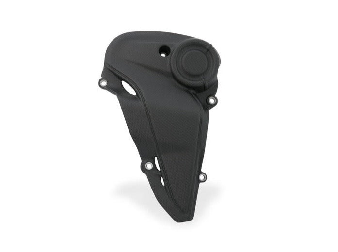 ZA336 - CNC RACING Ducati Monster (2021+) Carbon Belt Cover Vertical Cylinder – Accessories in the Factory Racing Motorcycle Aftermarket Accessories and Parts Online Shop