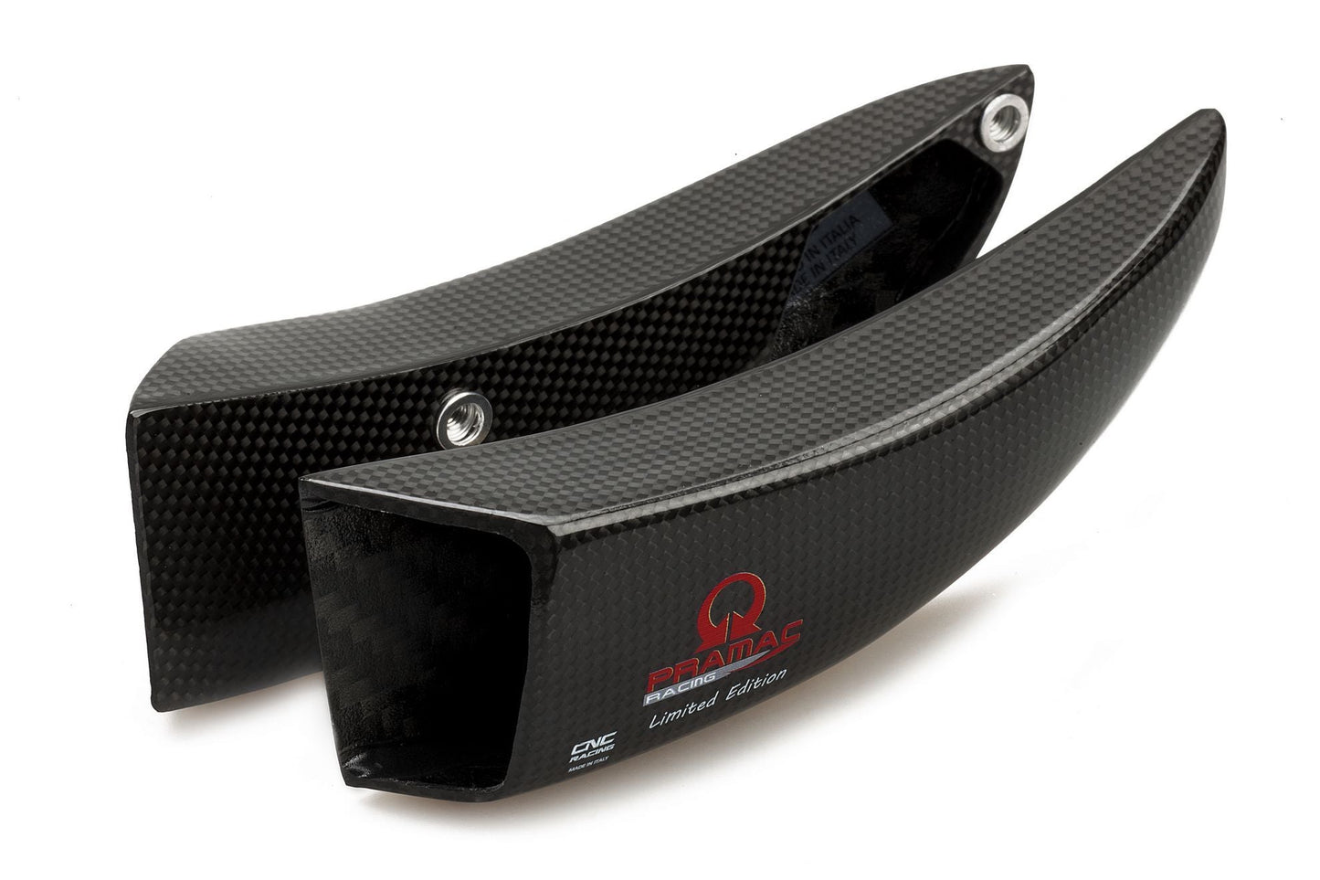 ZA701PR - CNC RACING Ducati Multistrada 1200S GT/PP/Touring Carbon Front Brake Cooling System "GP Ducts" (Pramac edition) – Accessories in the Factory Racing Motorcycle Aftermarket Accessories and Parts Online Shop