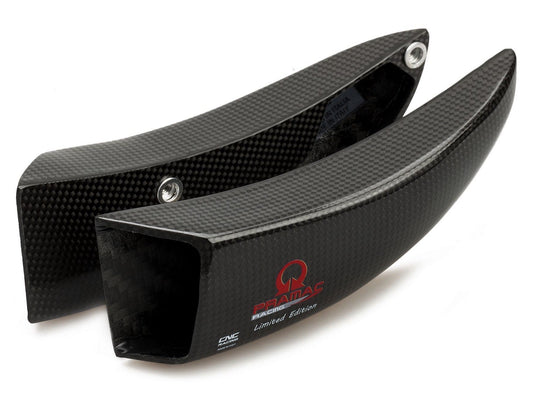 ZA701PR - CNC RACING Ducati Multistrada 1260S Carbon Front Brake Cooling System "GP Ducts" (Pramac edition)