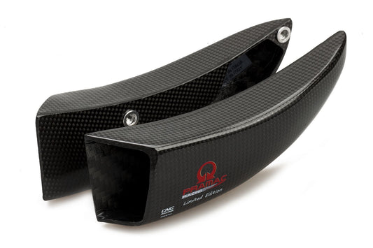 ZA701PR - CNC RACING Ducati Diavel 1200 Carbon Front Brake Cooling System "GP Ducts" (Pramac edition)