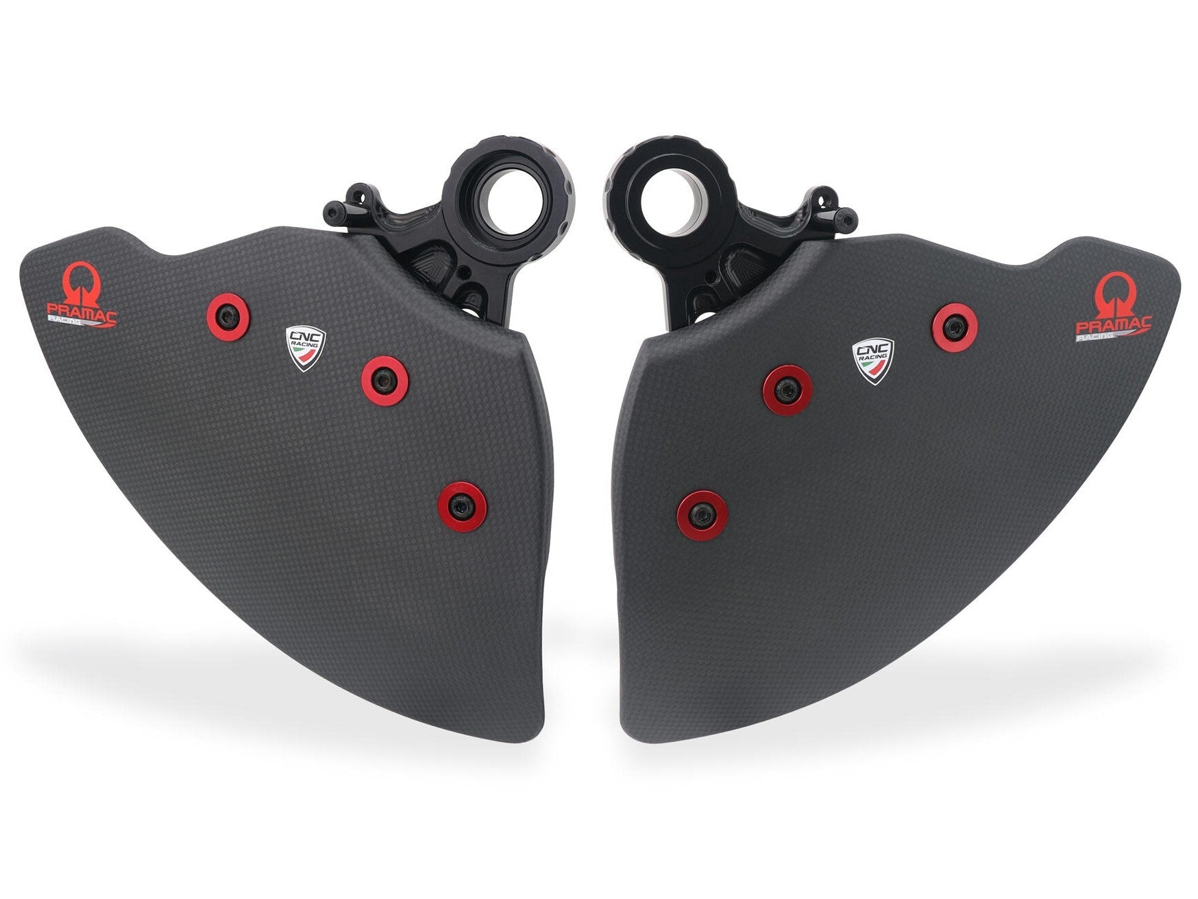 CNC RACING ZA751PR Ducati Multistrada V4 (2022+) Carbon Front Brake Cooling System (Pramac Edition) – Accessories in the Factory Racing Motorcycle Aftermarket Accessories and Parts Online Shop