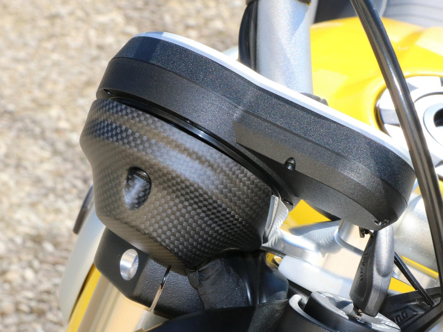 ZA810 - CNC RACING Ducati Scrambler Carbon Lower Dashboard Cover – Accessories in the Factory Racing Motorcycle Aftermarket Accessories and Parts Online Shop