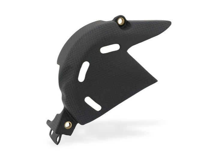 ZA870 - CNC RACING Ducati Panigale V4 / Streetfighter V4 (18/24) Carbon Front Sprocket Cover – Accessories in the Factory Racing Motorcycle Aftermarket Accessories and Parts Online Shop