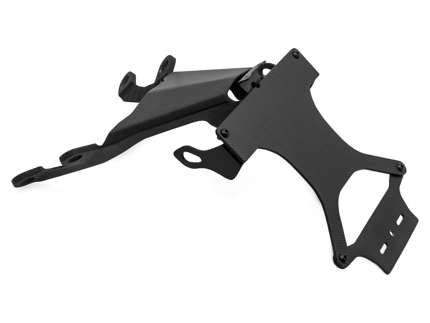 ZA969 - CNC RACING Ducati Monster 1200/821 Carbon Adjustable License Plate Holder – Accessories in the Factory Racing Motorcycle Aftermarket Accessories and Parts Online Shop