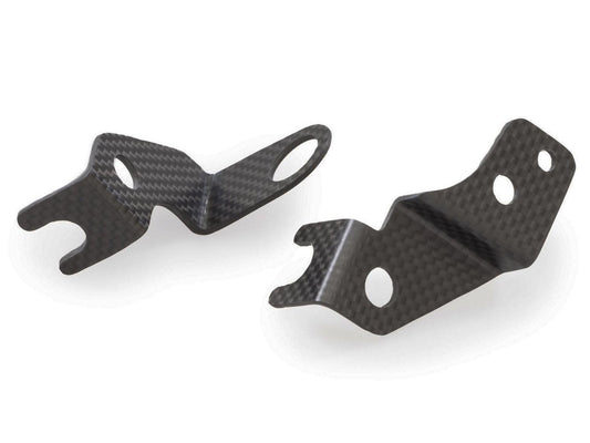 ZA973 - CNC RACING Ducati Monster / Streetfighter Carbon Front Oil Tanks Brackets