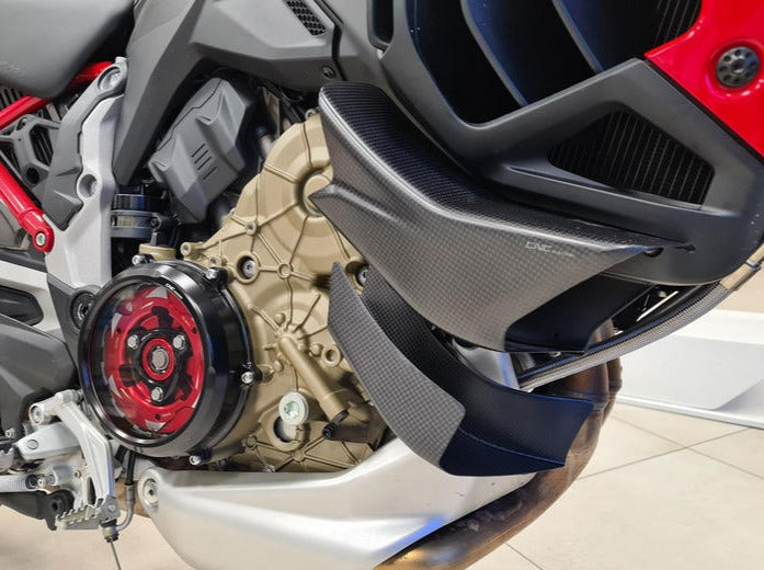 ZA995 - CNC RACING Ducati Multistrada V4 (2021+) Carbon Winglets Kit – Accessories in the Factory Racing Motorcycle Aftermarket Accessories and Parts Online Shop