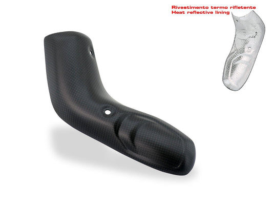 ZA997 - CNC RACING Ducati Multistrada V4 (2021+) Carbon Exhaust Lower Pipe Heat Guard – Accessories in the Factory Racing Motorcycle Aftermarket Accessories and Parts Online Shop