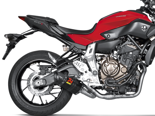 AKRAPOVIC S-Y7R2-AFC Yamaha MT-07 / FZ-07 (2020+) Exhaust System "Racing Line" (carbon) – Accessories in the 2WheelsHero Motorcycle Aftermarket Accessories and Parts Online Shop