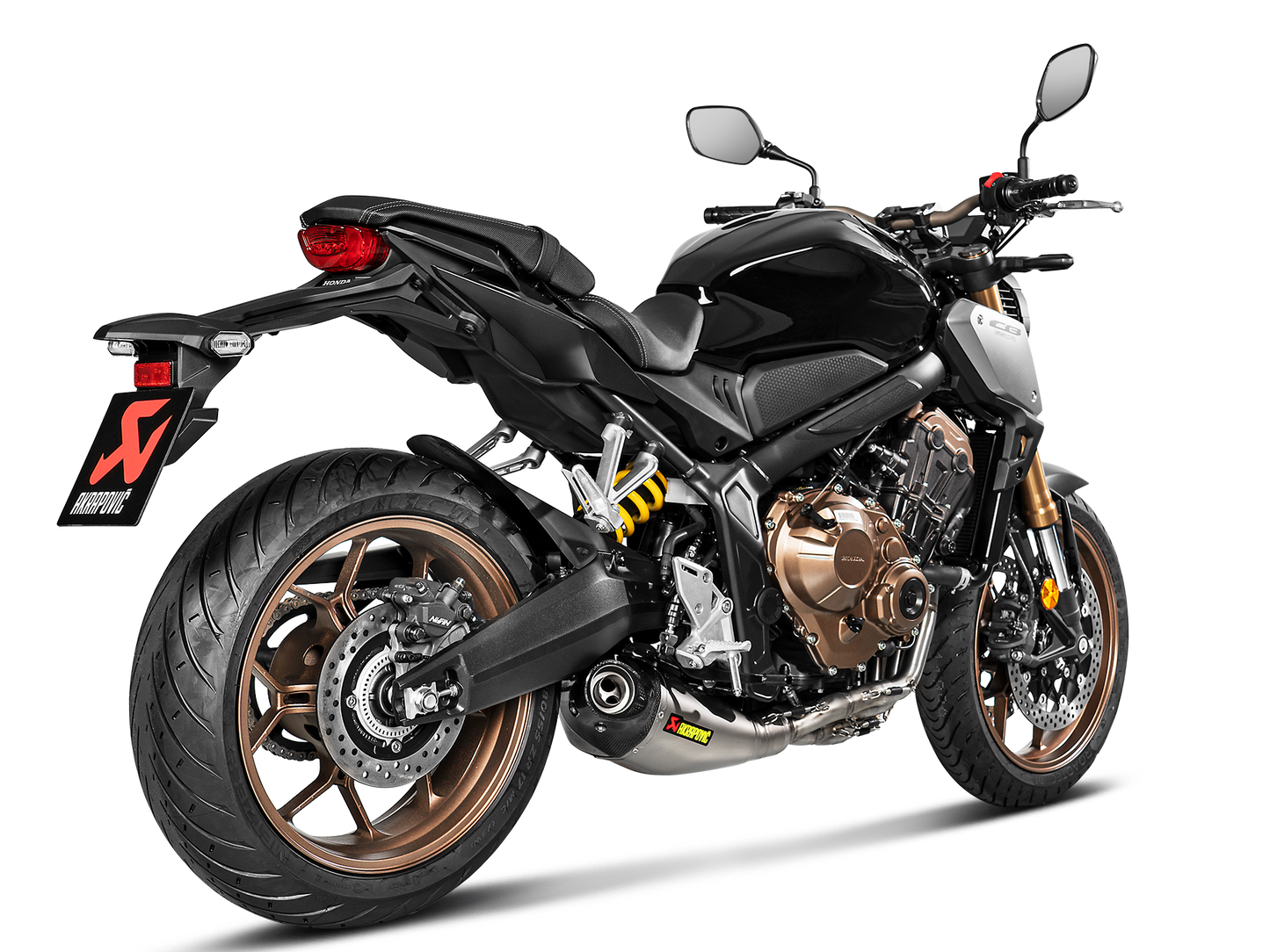 AKRAPOVIC S-H6R14-HEGEHT Honda CB650F / CB650R (2020+) Exhaust System "Racing Line" (titanium) – Accessories in the 2WheelsHero Motorcycle Aftermarket Accessories and Parts Online Shop