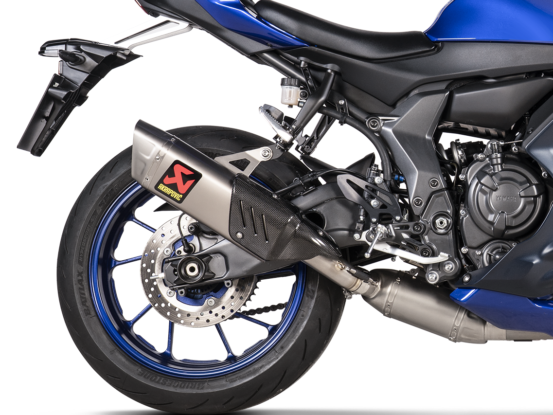 AKRAPOVIC S-Y7R11-HAPT Yamaha YZF-R7 (2025+) Exhaust System "Racing Line" (titanium) – Accessories in the 2WheelsHero Motorcycle Aftermarket Accessories and Parts Online Shop