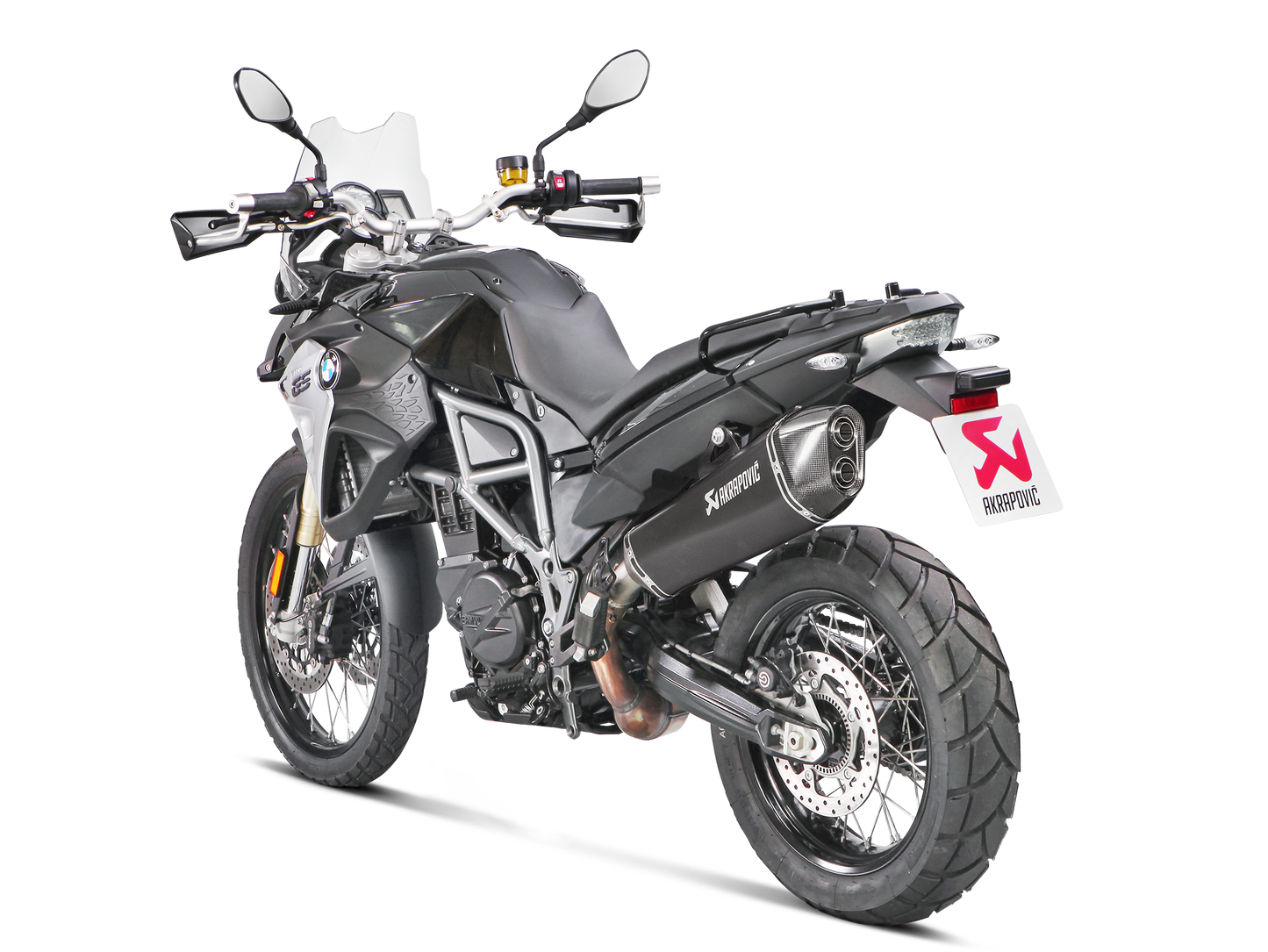 AKRAPOVIC S-B8SO6-HZAABL BMW F650GS / F700GS / F800GS Slip-on Exhaust (titanium) – Accessories in the 2WheelsHero Motorcycle Aftermarket Accessories and Parts Online Shop