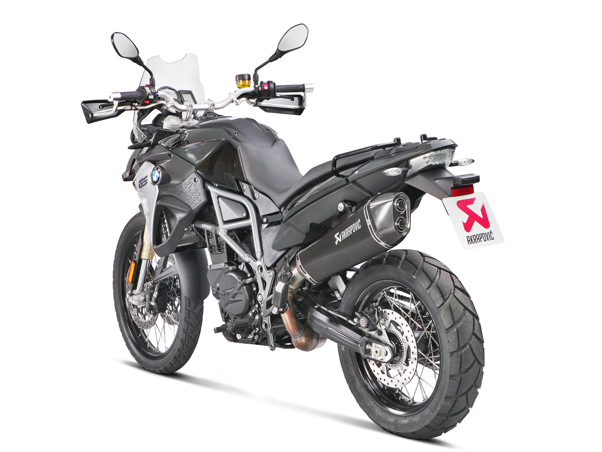 AKRAPOVIC S-B8SO6-HZAABL BMW F650GS / F700GS / F800GS Slip-on Exhaust (titanium) – Accessories in the 2WheelsHero Motorcycle Aftermarket Accessories and Parts Online Shop