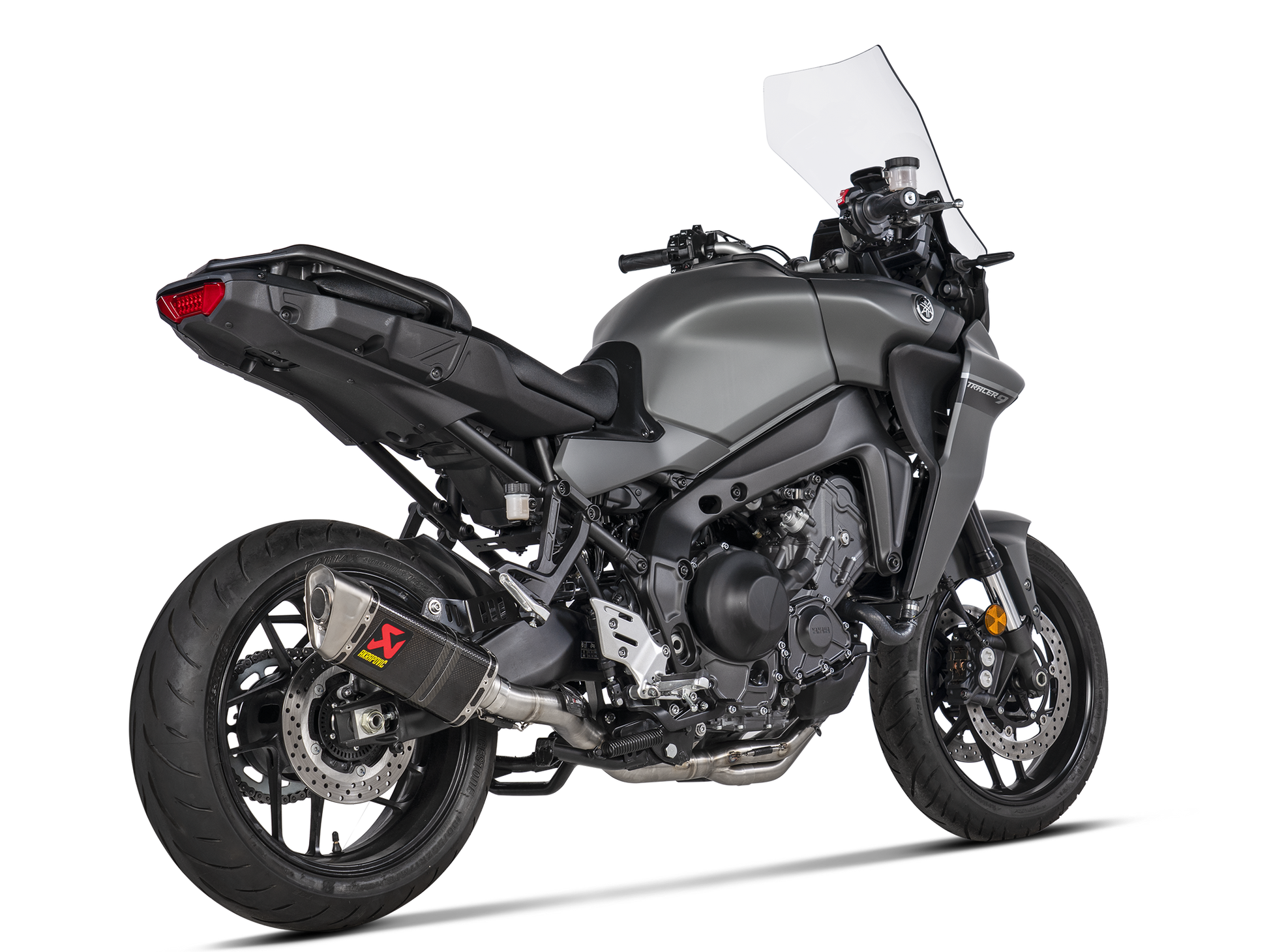 AKRAPOVIC S-Y9R14-APC Yamaha Tracer 9 / GT / Plus (2021+) Exhaust System "Racing Line" (carbon) – Accessories in the 2WheelsHero Motorcycle Aftermarket Accessories and Parts Online Shop