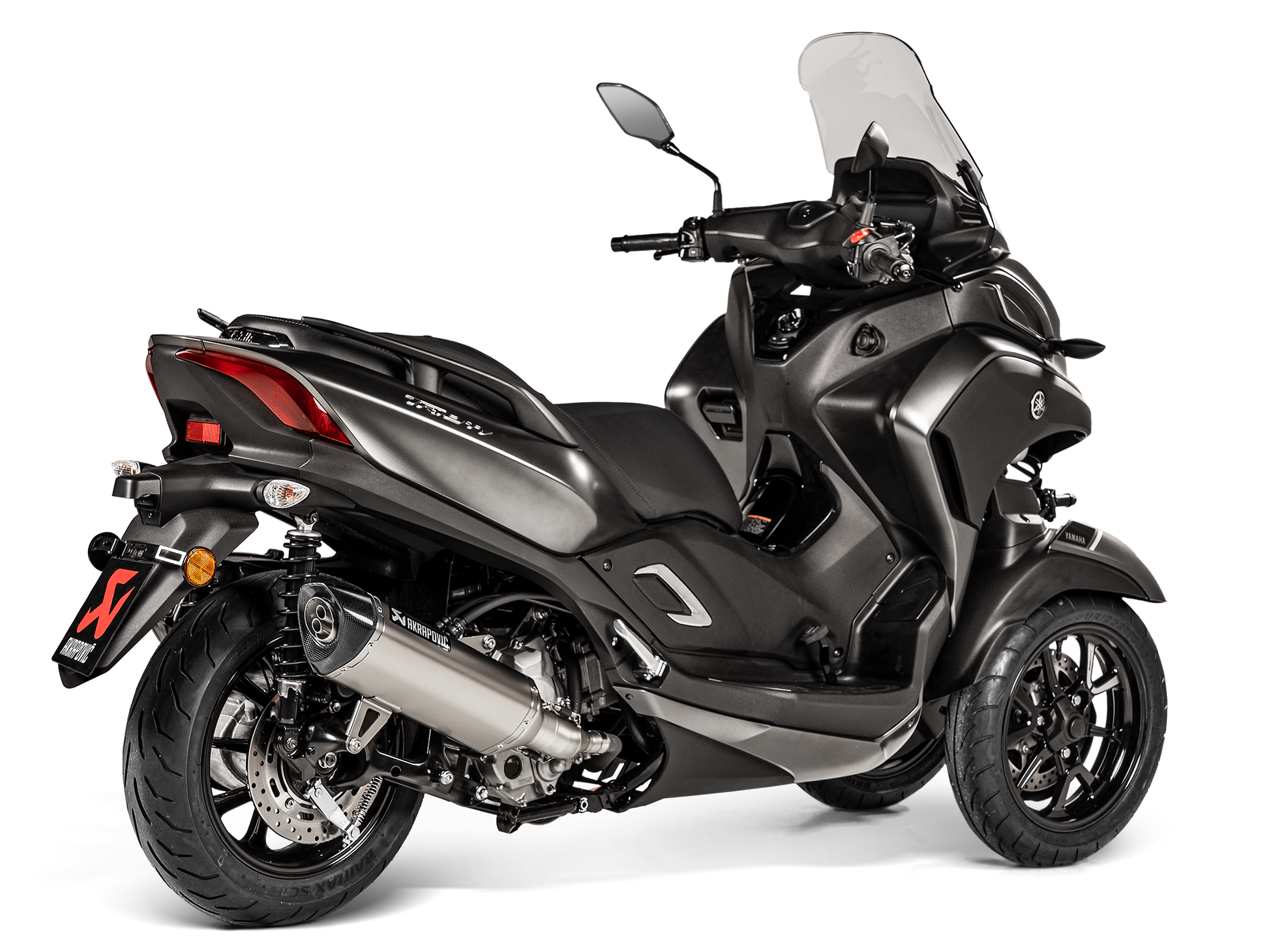 AKRAPOVIC S-Y3SO2-HRSS Yamaha Tricity 300 (2020+) Slip-On Exhaust (SS) – Accessories in the 2WheelsHero Motorcycle Aftermarket Accessories and Parts Online Shop