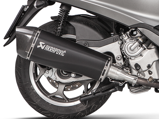 AKRAPOVIC S-PI5SO1-HRAASSBL Piaggio MP3 500/500 LT / HPE (2020+) Slip-On Exhaust (SS) – Accessories in the 2WheelsHero Motorcycle Aftermarket Accessories and Parts Online Shop