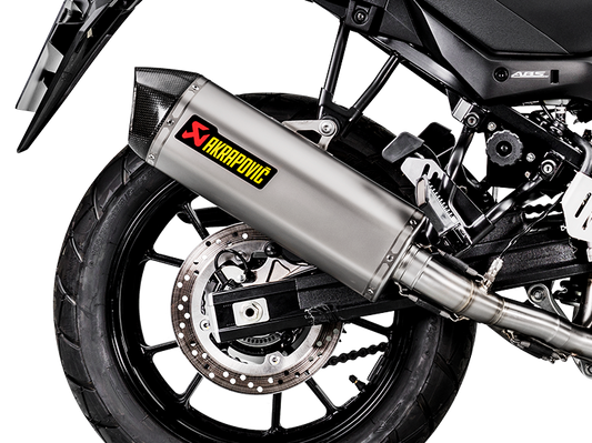 AKRAPOVIC S-S6R9-WT Suzuki V-STROM 650 (2024+) Exhaust System "Racing Line" (titanium) – Accessories in the 2WheelsHero Motorcycle Aftermarket Accessories and Parts Online Shop