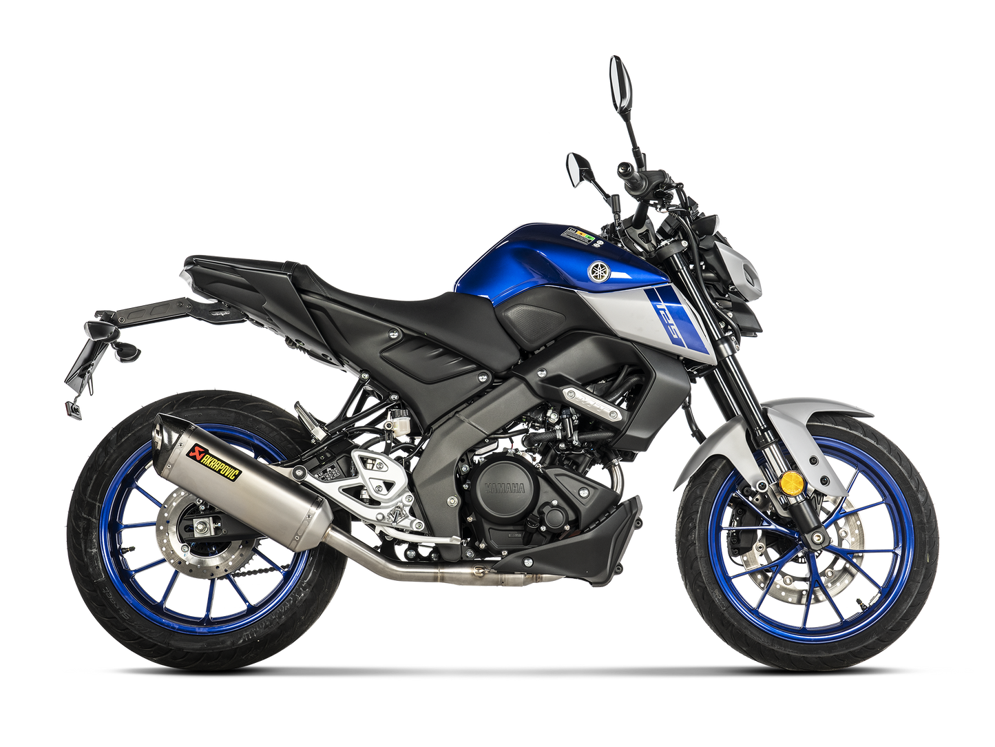 AKRAPOVIC S-Y125R11-HZT Yamaha YZF-R25 (2025+) Exhaust System "Racing Line" (titanium) – Accessories in the 2WheelsHero Motorcycle Aftermarket Accessories and Parts Online Shop