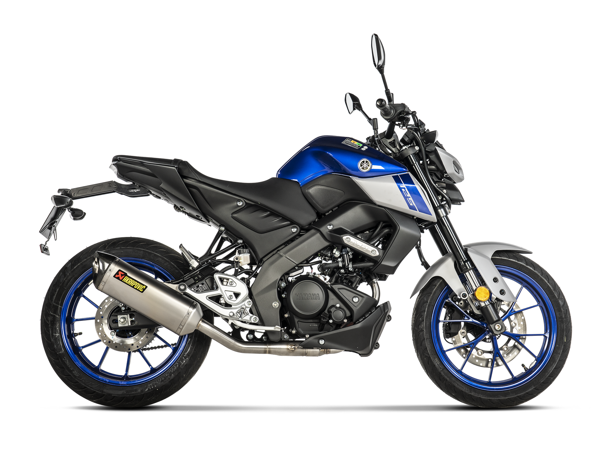 AKRAPOVIC S-Y125R11-HZT Yamaha YZF-R25 (2025+) Exhaust System "Racing Line" (titanium) – Accessories in the 2WheelsHero Motorcycle Aftermarket Accessories and Parts Online Shop