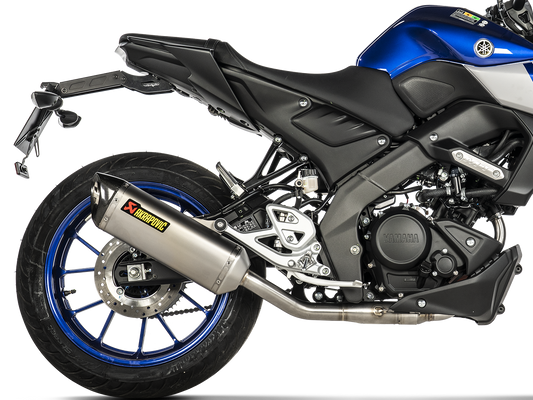 AKRAPOVIC S-Y125R11-HZT Yamaha YZF-R25 (2025+) Exhaust System "Racing Line" (titanium) – Accessories in the 2WheelsHero Motorcycle Aftermarket Accessories and Parts Online Shop