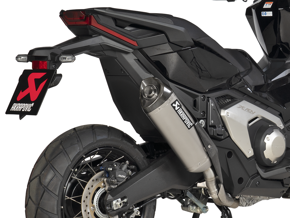 AKRAPOVIC S-H7SO4-HRT-1 Honda X-ADV 750 (2024+) Slip-On Exhaust (titanium) – Accessories in the 2WheelsHero Motorcycle Aftermarket Accessories and Parts Online Shop