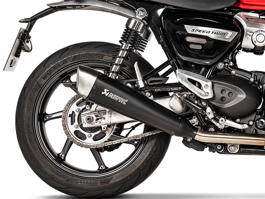 AKRAPOVIC S-T12SO2-HCQTBL Triumph Thruxton 1200 / R / RS (2020+) Slip-On Exhaust (titanium) – Accessories in the 2WheelsHero Motorcycle Aftermarket Accessories and Parts Online Shop