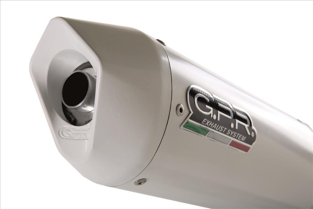 GPR Suzuki RV125 Van Van Slip-on Exhaust "Albus Ceramic" (EU homologated)