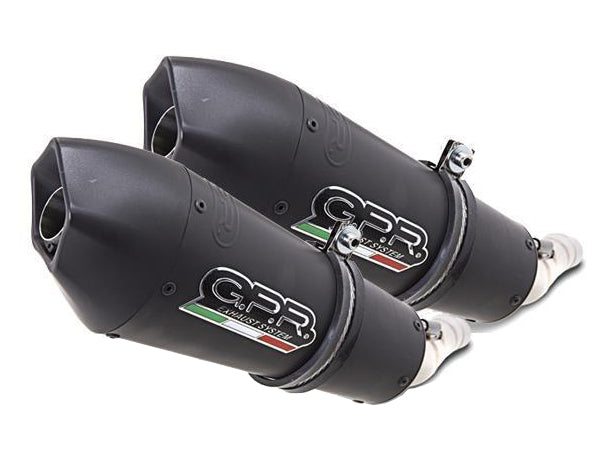 GPR Ducati Monster 1100 Dual Slip-on Exhaust "GPE Anniversary Black Titanium" (EU homologated)