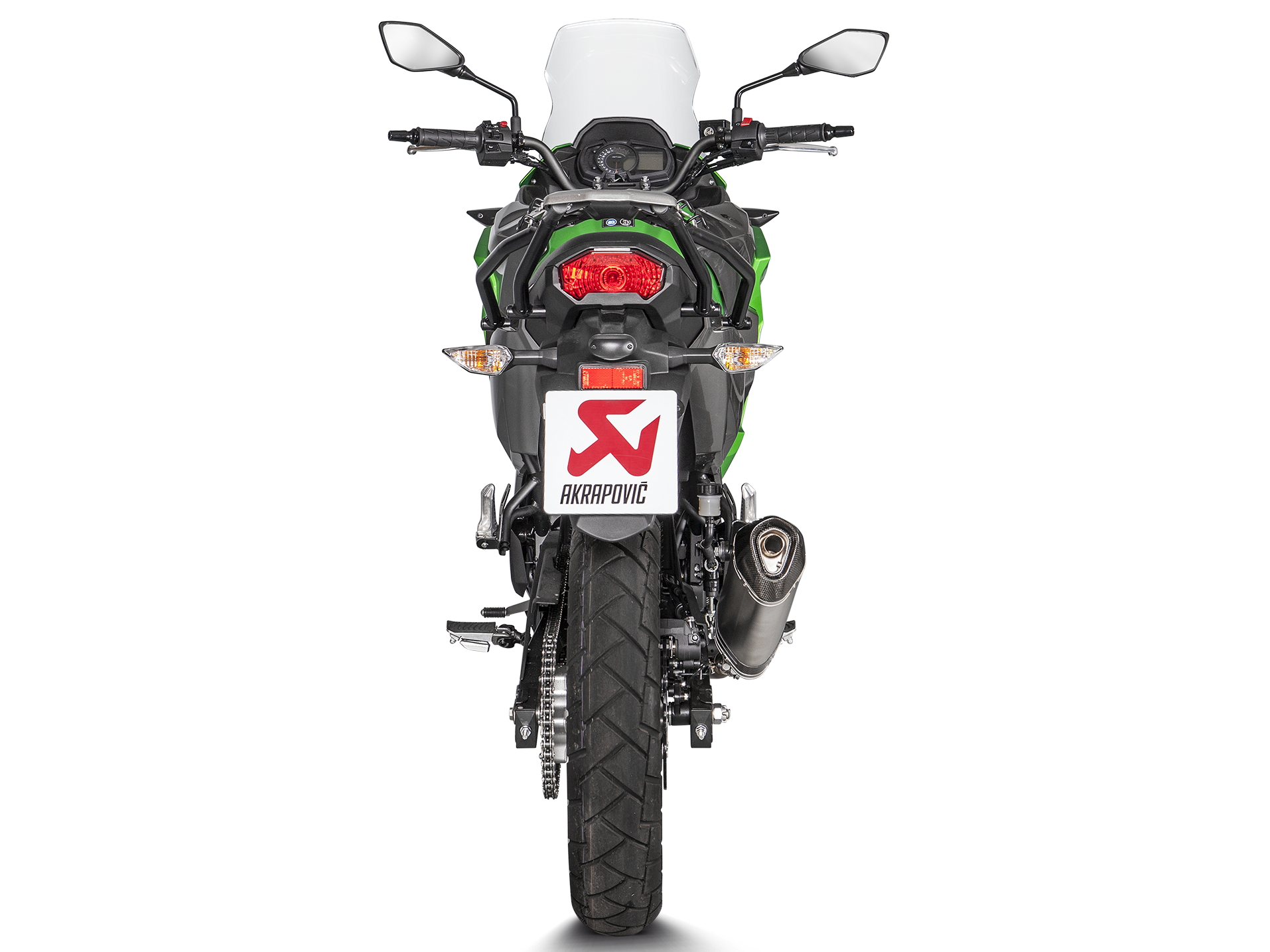 AKRAPOVIC S-K3SO2-HZT Kawasaki KLE 250 / 300 Versys-X (2020+) Slip-On Exhaust (titanium) – Accessories in the 2WheelsHero Motorcycle Aftermarket Accessories and Parts Online Shop