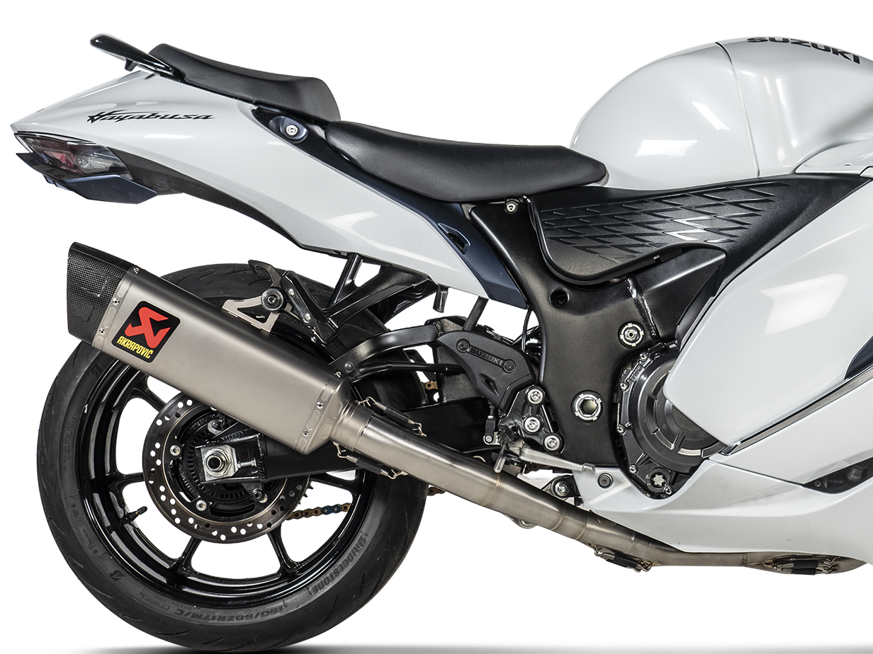 AKRAPOVIC S-S13R1-APLT Suzuki GSX-1300R Hayabusa (2024+) Exhaust System "Racing Line" (titanium) – Accessories in the 2WheelsHero Motorcycle Aftermarket Accessories and Parts Online Shop