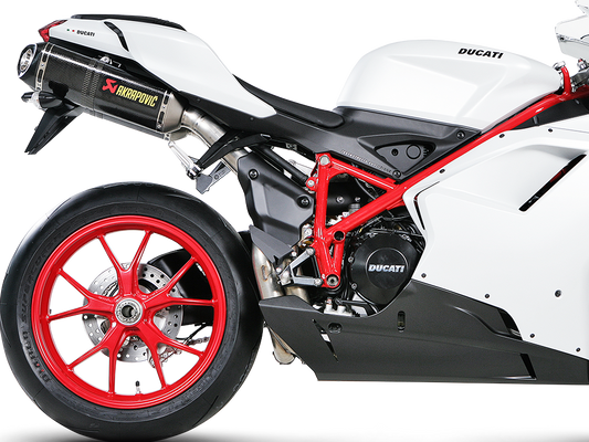 AKRAPOVIC S-D10SO3-ZC Ducati 1198 / 1198S (2011+) Slip-on Exhaust (carbon) – Accessories in the 2WheelsHero Motorcycle Aftermarket Accessories and Parts Online Shop